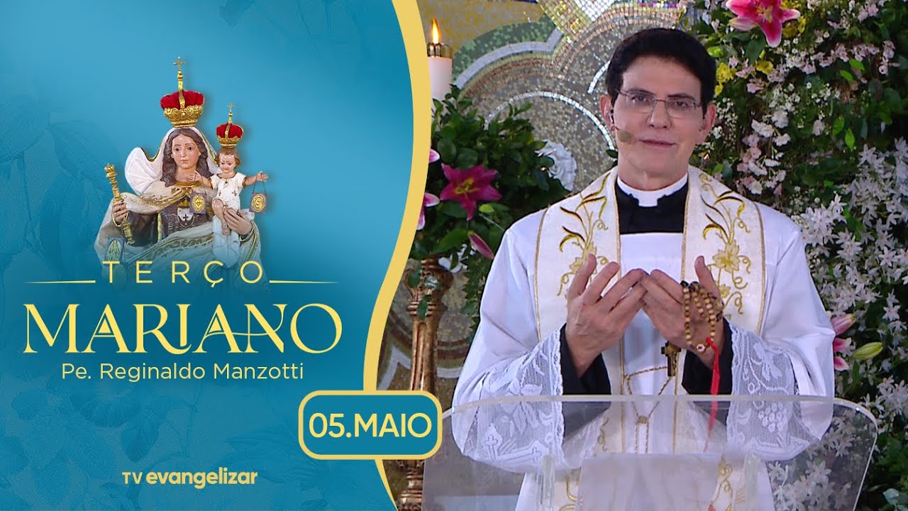 Sexta-Feira: Mistérios Dolorosos | Terço Mariano com @PadreManzottiOficial | 05/05/23